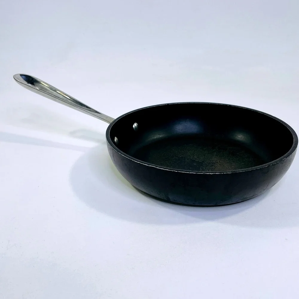 All-Clad 8 Inch Nonstick Fry Pan Hard Anodized Skillet Stainless Steel Handle